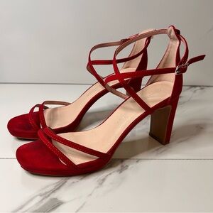 Chinese Laundry Crimson Strappy Heels Size 8